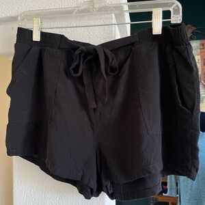 Joe Benbasset Black Athletic Shorts